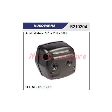 Marmitta silenziatore HUSQVARNA motosega 181 281 288 R210204