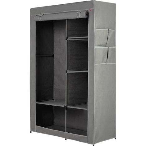 ARMOIRE PENDERIE 6 ETAGERES 105X45X161 RAYEN - 2384.01 (1/5)