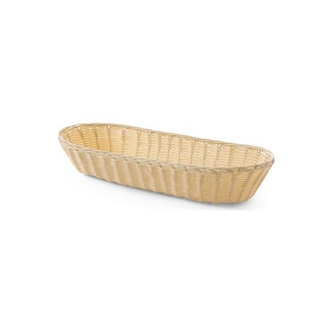 Corbeille à pain en polyrotin ovale 375x140x70mm - Hendi 426906