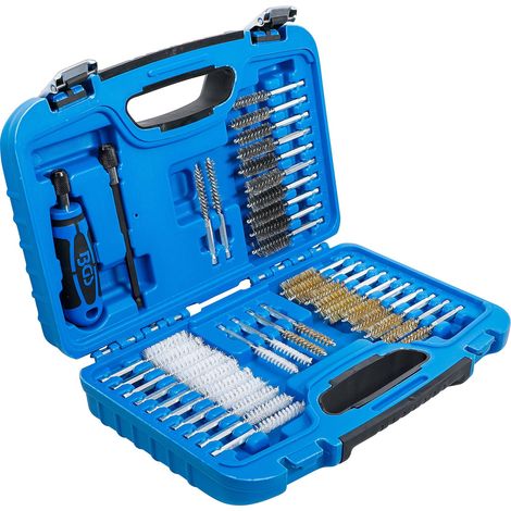 Bgs Set di spazzole metalliche trasparenti 38 pezzi (1/5)