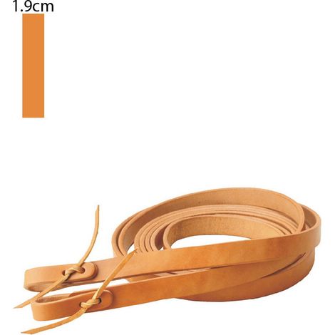 Nero - Redini western in cuioio harness 1,9 cm