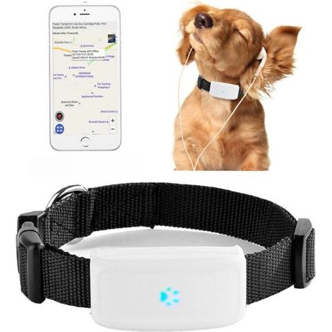 COLLARE LOCALIZZATORE GPS GSM TRACKER PER ANIMALI CANE GATTO CON COLLARE