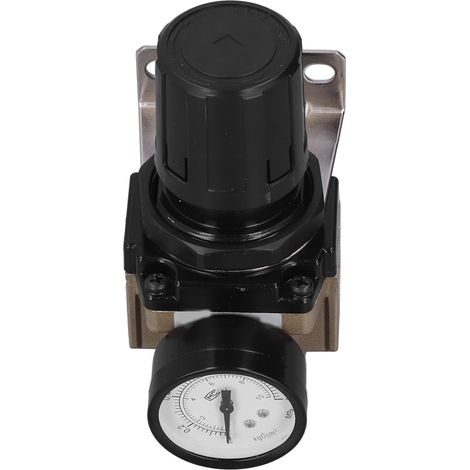 Régulateur de pression d'air G1/2 avec manomètre, Pneumatique 0.05-0.85MPa AR4000-04 (1/5)