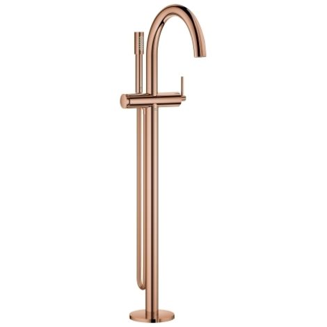 Grohe Atrio Monomando de bañera de pie Bronze, 24368DA0 (1/2)