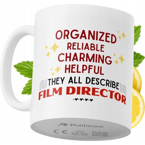 Lustige Kaffeetasse mit witzigem Textdesign für Filmregisseure – ideal für Geburtstage, Namenstage und Feiertage. Hochwertige Tasse für besondere Anlässe, ob im Büro oder zu Hause. Farbe: Weiß, 330 ml