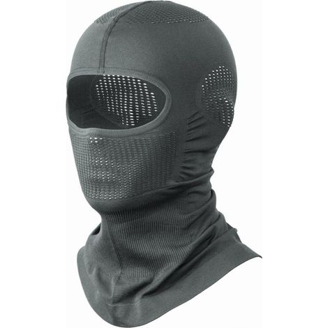Sturmhaube atmungsaktiv für Motorrad & Radfahren, 4 Tragevarianten, Unisex, Grau (1/5)