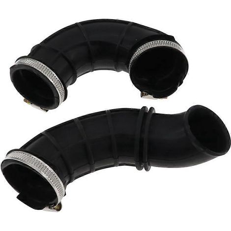 Lot de 2 raccords de tuyau d'admission de filtre à air compatibles avec NV400, NV600, VT600 Shadow Numéros de pièces : 17258-MR1-000, 17259-MR1-300 (1/5)