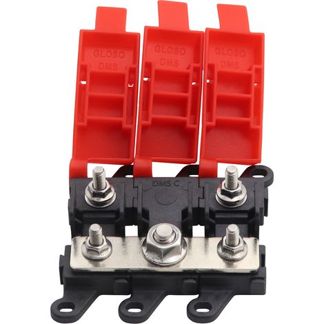 Porte‑fusible à boulon ANM pour courant élevé – Boîtier dédié aux circuits de camping‑car – Fixation par vis pour fusibles à fourche (1/5)