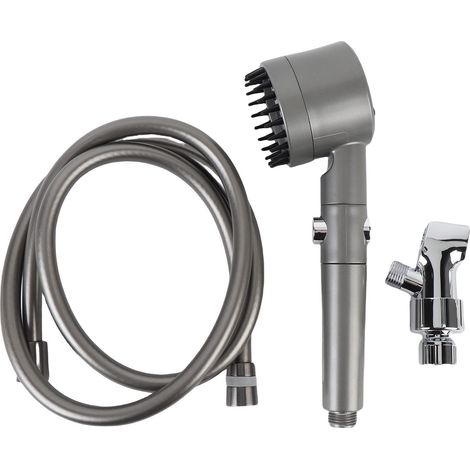 Pommeau douche filtrant main modes pulvérisation réglables – Plastique chromé mode haute pression argent, salle de bain (1/5)