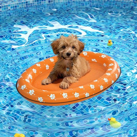 Soft dog float, inflatable swimming raft, for summer (1/5)