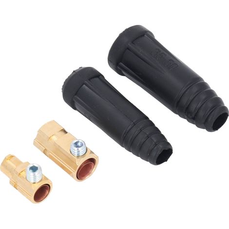 Raccord rapide mâle-femelle pour câble de soudage 200-300 A, accessoires pour poste de soudage à l'arc argon DKZ35-50 DKJ35-50, style UE (1/5)