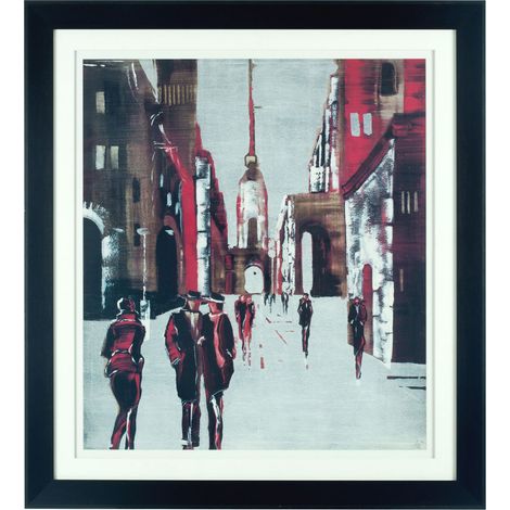Premier Housewares Framed Drawing City Wall Art (1/3)