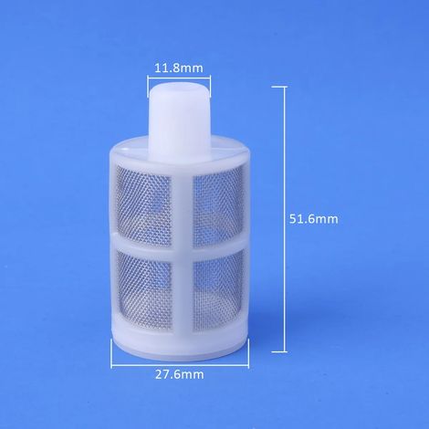 Filtre pour tuyau d'arrosage (12 mm) - Filtre pour lavage de voiture, arrosage de jardin, pompe de pulvérisation - Raccords de filtre en acier inoxydable (1/5)