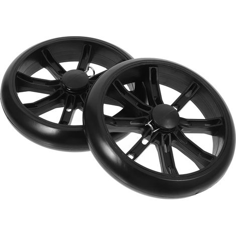 Roues de rechange pour chariot supermarché (2 pièces) en