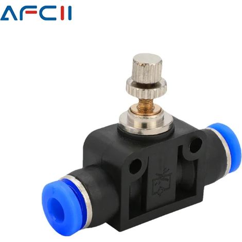 (SA-4MM) Raccords pneumatiques, connecteurs de tuyauterie, raccords à dégagement rapide pour air, PU, PE, PV, PY, HVFF, BUC (1/5)