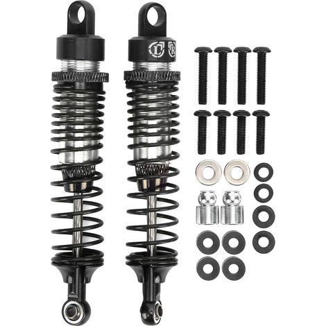 Amortisseur Rc - Métal 100 Mm - Pour Voiture Télécommandée 1/10 - Lot De 2 (1/5)