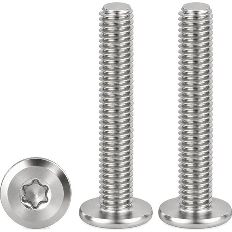 Vis Torx Inox M5x45mm, 20 Pièces Vis à Tête Plate MéCaniques (1/5)
