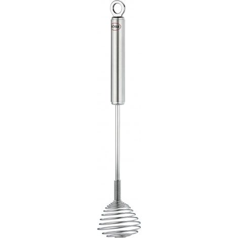 No-name Schneebesen Rundgriff Edelstahl 27 cm ergonomisch