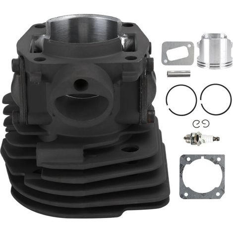 Kit de cylindre et piston pour Tronçonneuse, Husqvarna 346XP/350/351/353, avec bougie et joints, neuf complet en alliage zinc.