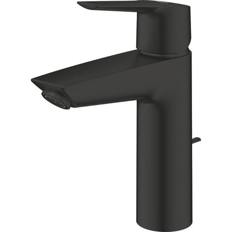Grohe QuickFix Start - Grifo de lavabo, con desagüe, negro mate 234552432 (1/4)
