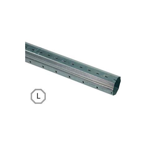 Rullo Ottagonale Liscio Ø Mm.60 Per Avvolgibili - mt.2,2