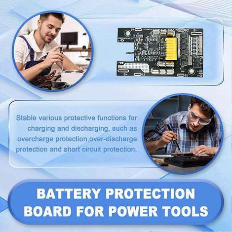 Carte de protection de batterie pour outils électriques Makita 21700 BL1830 BL1840 BL1850 BL1860 bloc-batterie à charge rapide 9 A (1/5)
