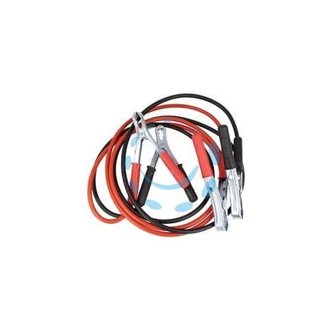 CAVI COLLEGAMENTO BATTERIA AUTO - mt.2,5 sezione mmq.16 - pinze 120A