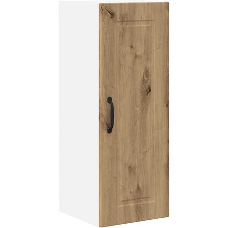 Meuble mural de cuisine,Armoire de cuisine Chêne artisanal 30 x 31 x 80 cm CFW96844 (1/5)