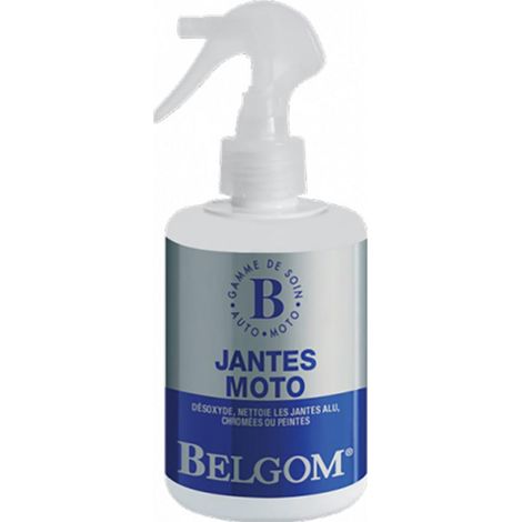 belgum reinigungsspray für motorradfelgen auto alu verchromt