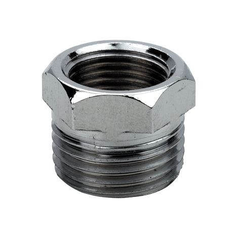 RIDUZIONE ESAGONALE OTTONE CR 1/2X3/4 SET 5 PEZZI - IDROBRIC (1/2)