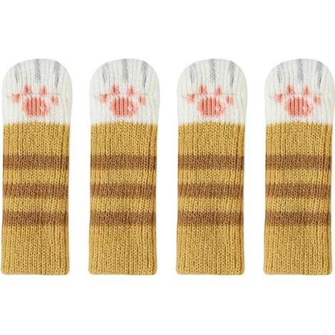 Gestrickte Tisch- und Stuhlsocken aus Wolle, rutschfest und geräuschdämpfend, 8er-Pack, preiswert (1/5)