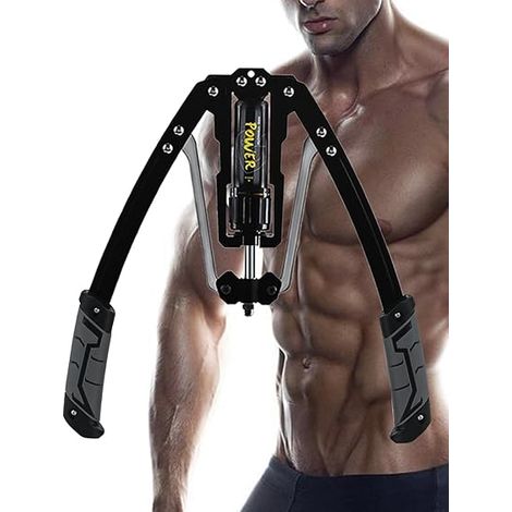 Exerciseur de Bras réglable de 10 à 200 kg, équipement de Fitness pour entraînement Musculaire des épaules, renforcement des Bras pour Bras, Biceps, abdominaux, épaules (1/5)