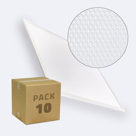 10er Pack LED Panel 62x62 cm 100 lm/W 40W UGR19 ohne Treiber No Flicker 3000K Warmweiß 10er-Pack (1/5)