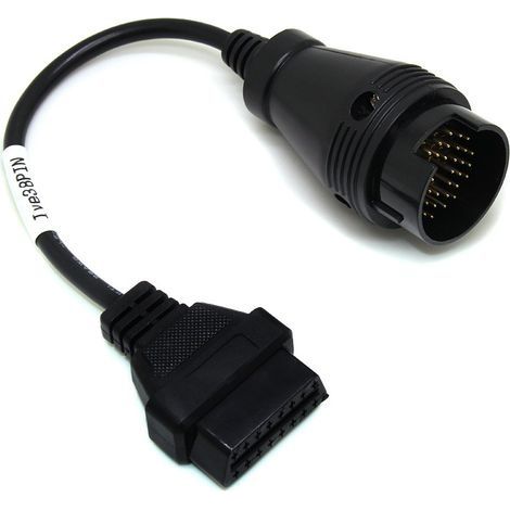 Câble adaptateur de diagnostic Iveco 38 broches vers OBD2 16 broches pour camions Iveco (1/5)