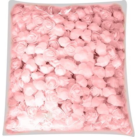 500 têtes de roses artificielles en mousse PE pour la décoration intérieurechampagne, rose (1/5)