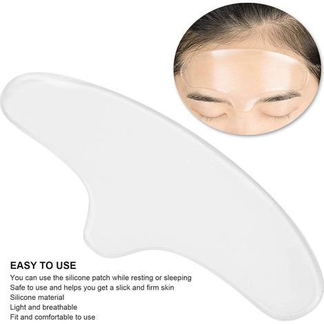 Autocollants frontaux en silicone anti-rides, auto-adhésifs et réutilisables, un produit phare. (1/5)