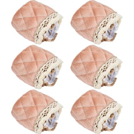 Flannel Lace Furniture Feet Covers, Floor Protectors (1/5)