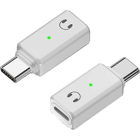 Adaptateur iOS vers USB-C à charge rapide pour iPhone 15/16 et iPad Air, blanc (1/5)