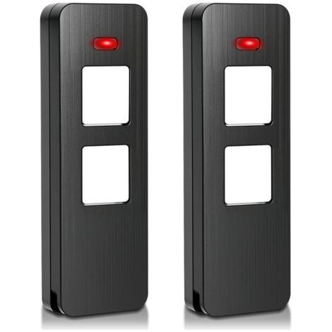 Lot de 2 émetteurs de porte de garage 868 MHz pour été Pearl Twin S10019-00001, 2 canaux pour SOMloq2, 4018V0004, pour 4015862001900 (1/5)