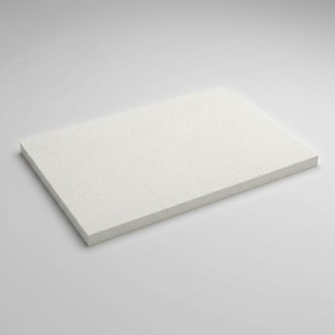 Losa de hormigón para jardín exterior / Palet - 6 unidades / 85x50x4 cm. / Blanco