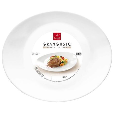 PIATTO PIANO STEAK PER CARNE LINEA GRANGUSTO 32 CM