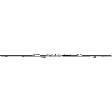 Roto Stulpflügelgetriebe NX - KSR Standard konstant L 1290mm, Stahl verzinkt (1/2)