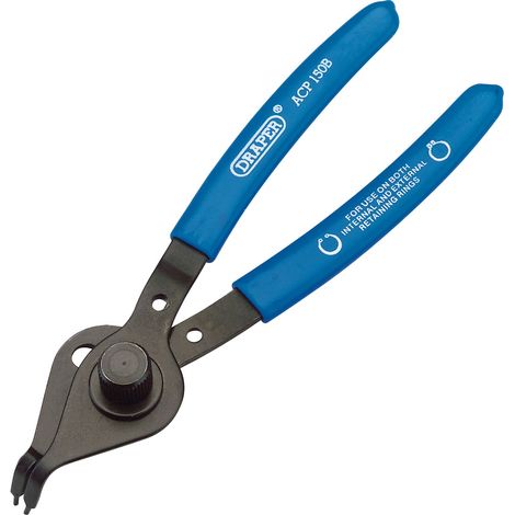 Draper Bent Nose Reversible Circlip Pliers (12492) (1/5)
