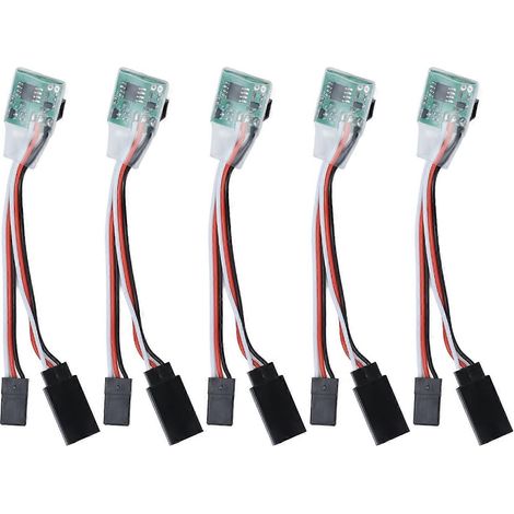 5 Stück universelle Signalumkehrer für RC-Servos (4–6 V)