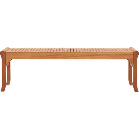 Maison Exclusive - Panca da Giardino 3 Posti 150 cm Legno Massello di Eucalipto (1/5)