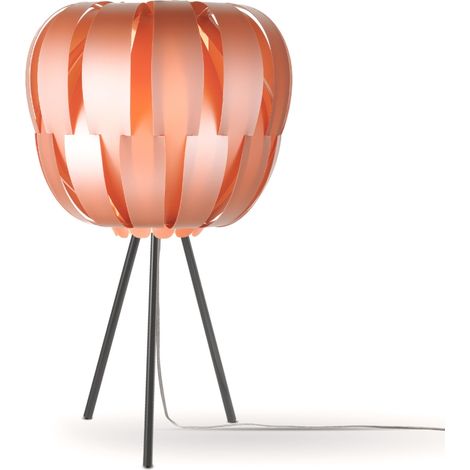 Lampada Da Scrivania-Ufficio Moderna Queen Polilux ® Rame E Metallo 1 Luce E27 (1/2)