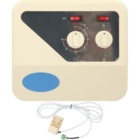 Contrôleur externe de poêle de chauffage de Sauna avec fil de sonde de température pour 3-9KW 220V