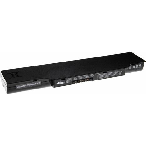 vhbw Akku Ersatz für Fujitsu Siemens FMVNBP186, FMVNBP189, CP477891-03, CP478214-02, CP477891-01 für Notebook (5200 mAh, 10,8 V, Li-Polymer) (1/2)