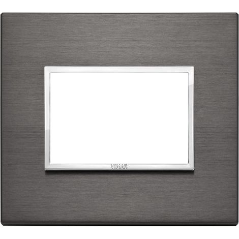 Placca 3M grigio lava Vimar Eikon Evo 21653.03 (1/3)