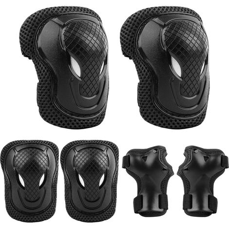 Genouillères de protection pour enfants pour patins à roulettes, trottinettes, vélos et patins en ligne (1/5)